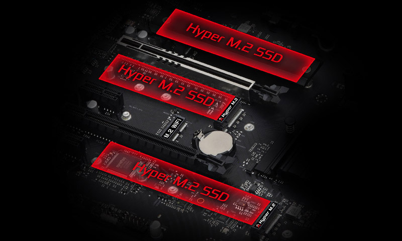 PCIe 4.0 High Speed M.2 Solution